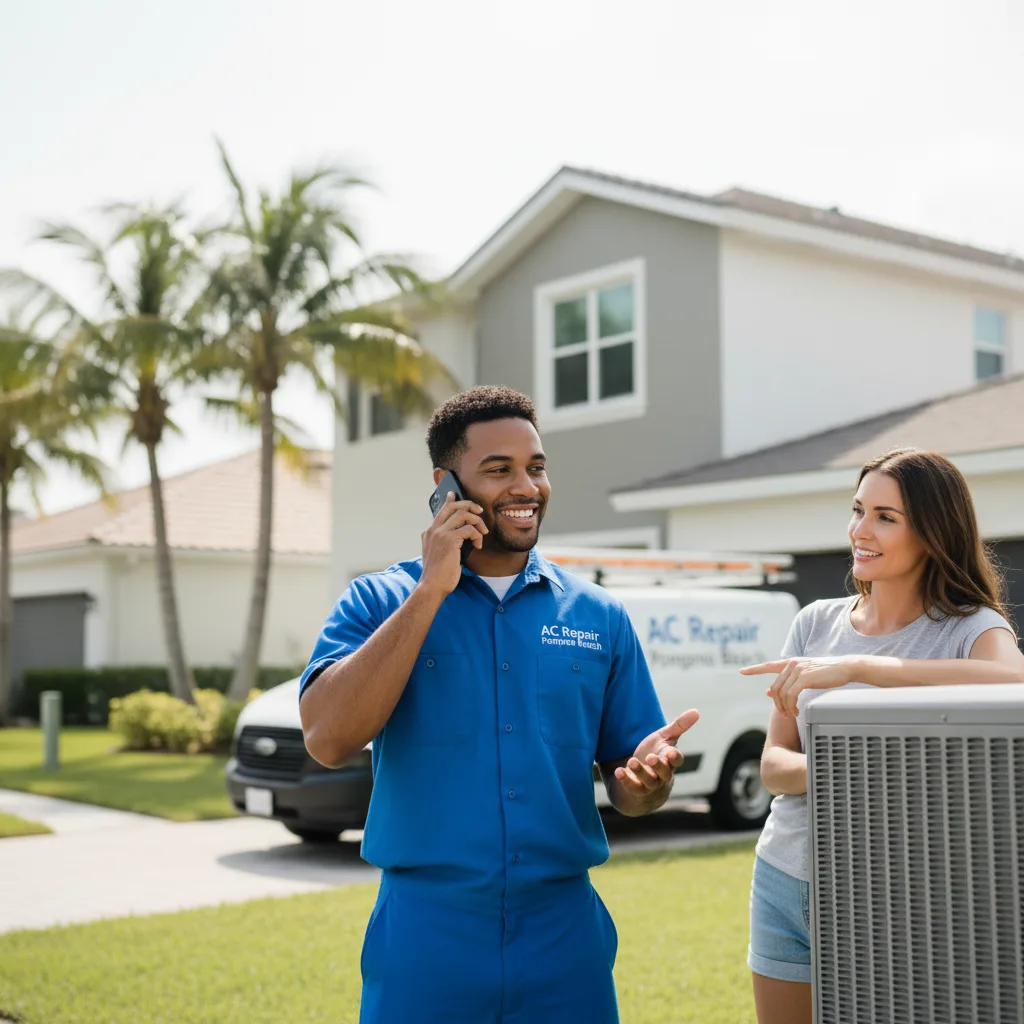 AC Repair Pompano Beach customer support in Fort Bragg